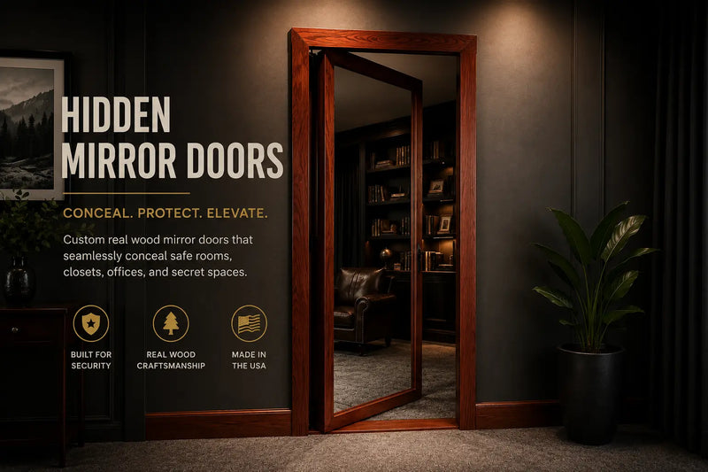 Best Hidden Mirror Doors for Safe Rooms & Secret Spaces