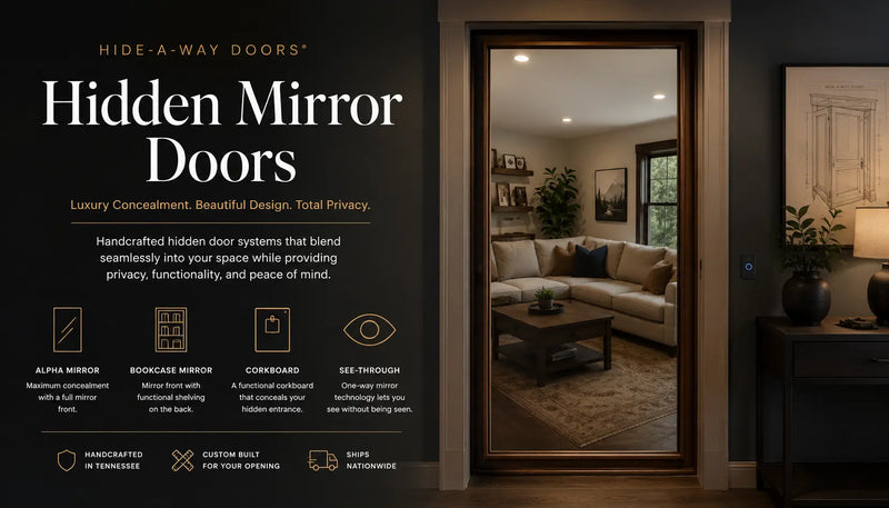 See through hidden door