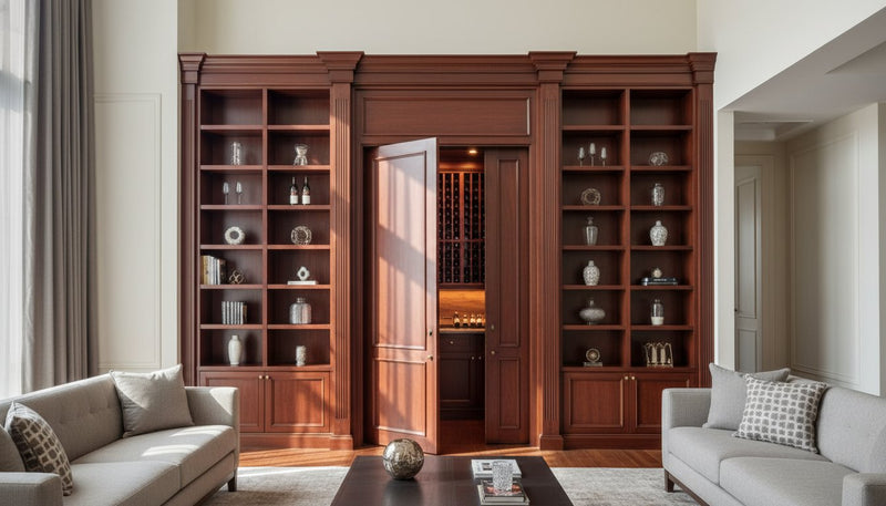Cherry Wood Secret Doors: The Ultimate Guide to Luxury Real Wood Concealment