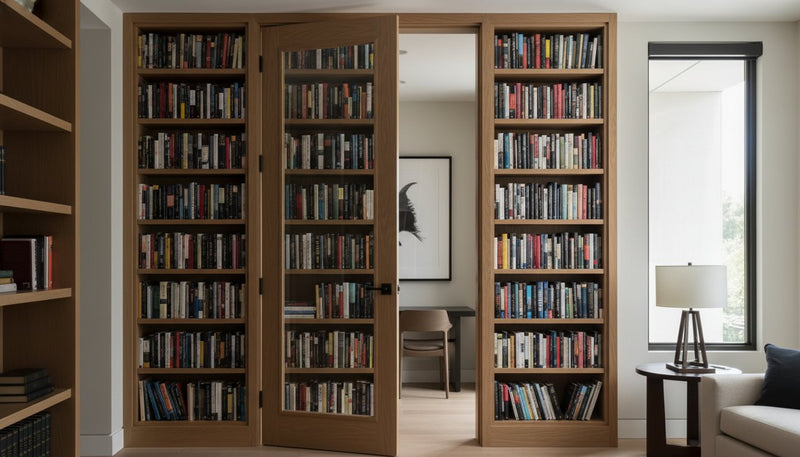 Handcrafted Alder Bookcase Doors: A Master Artisan’s Guide to Secret Concealment