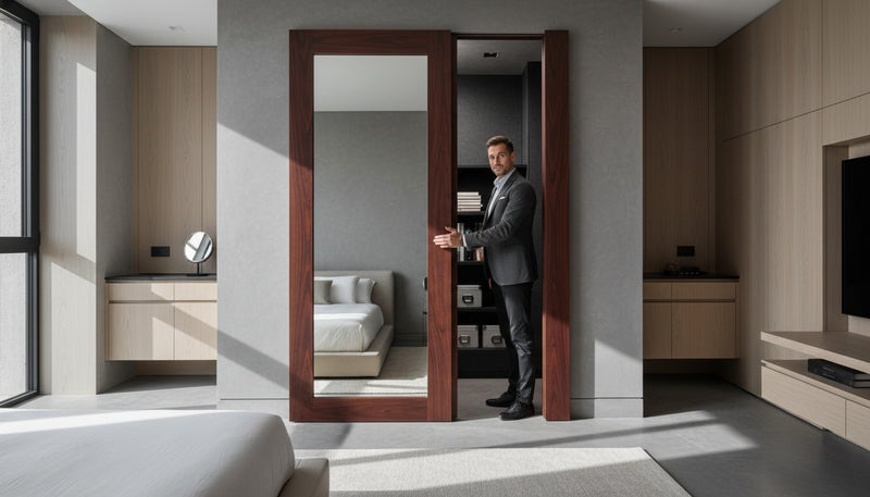 The Art of Invisibility: Designing a Secret Room Behind a Mirror