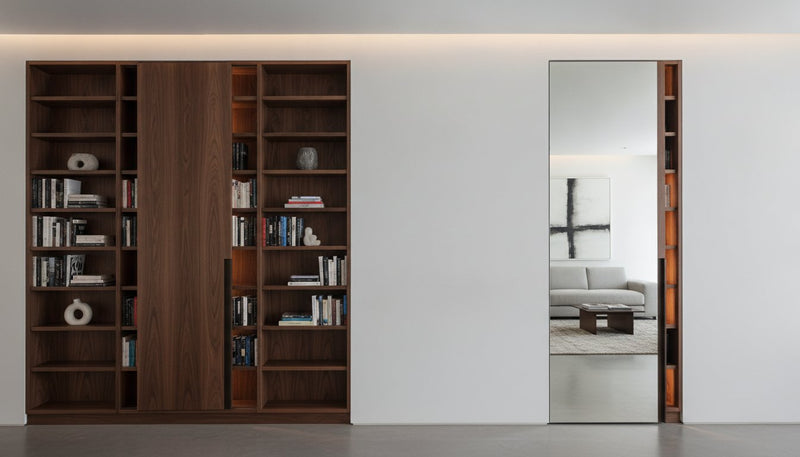 Hidden Mirror Door vs. Bookcase Door: The Ultimate 2026 Comparison Guide