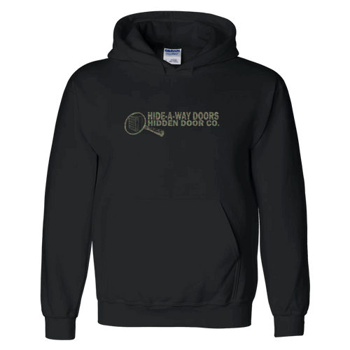Hide-A-Way Hoodie - Cammo Letters