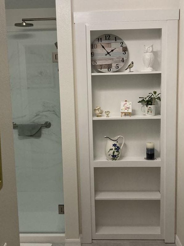 single bookcase door