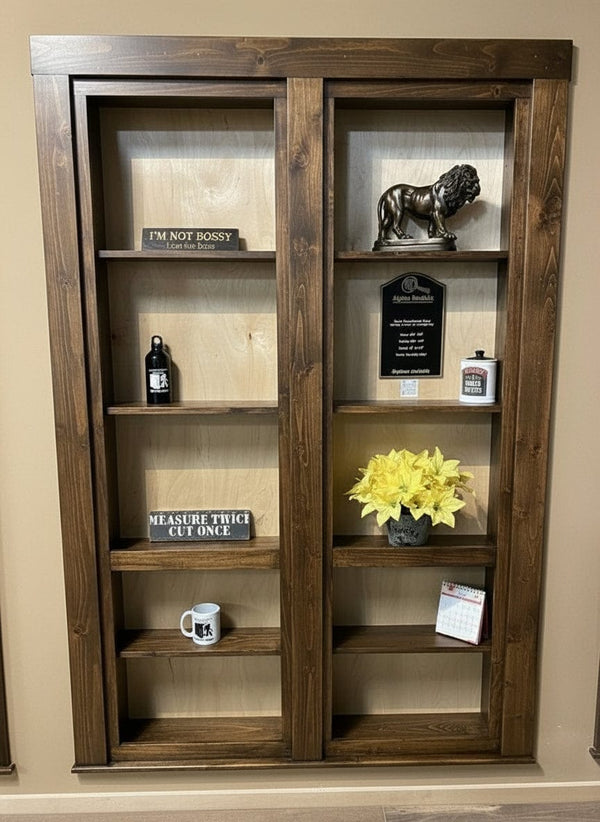 secret hidden door double