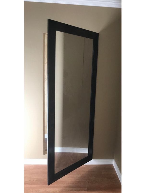 top secret mirror door