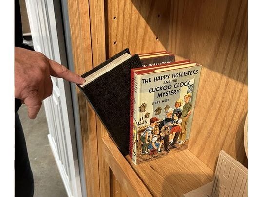 hidden door book tilt