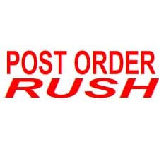 Post Order Sign Post Order Production Rush Options | Hide-A-Way-Doors