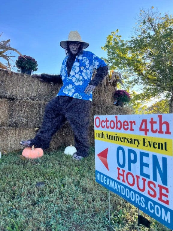 10th anniversary celebration with Sasquatch