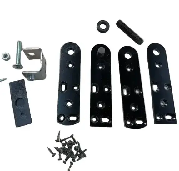 Hidden bookcase door hinges