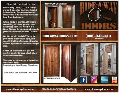 Brochures - Hide-A-Way-Doors
