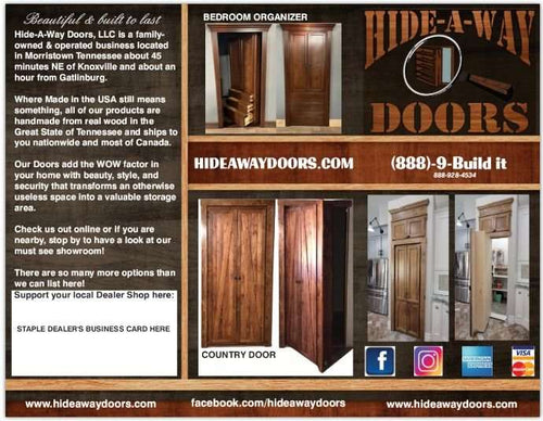 Brochures - Hide-A-Way-Doors