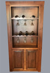 Wine rack hidden door