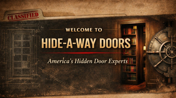 Hide-A-Way Doors website banner