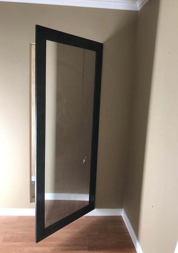 secret hidden mirror door