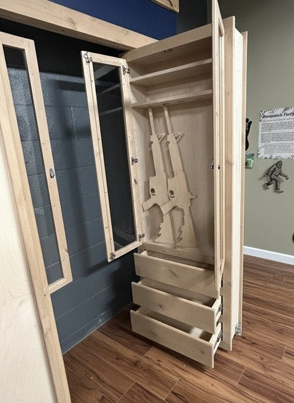 Closet Gun Case Door - Hide-A-Way-Doors