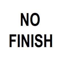 no finish icon