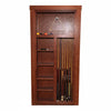 Wooden hidden pool cue bookcase door