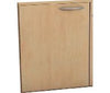 Hide-A-Way-Doors2015 real wood upper cabinet doors with natural wood finish and silver handle