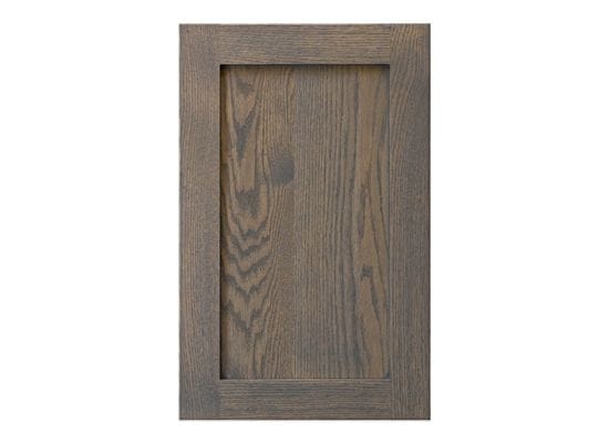 Shaker cabinet doors on a hidden bookcase
