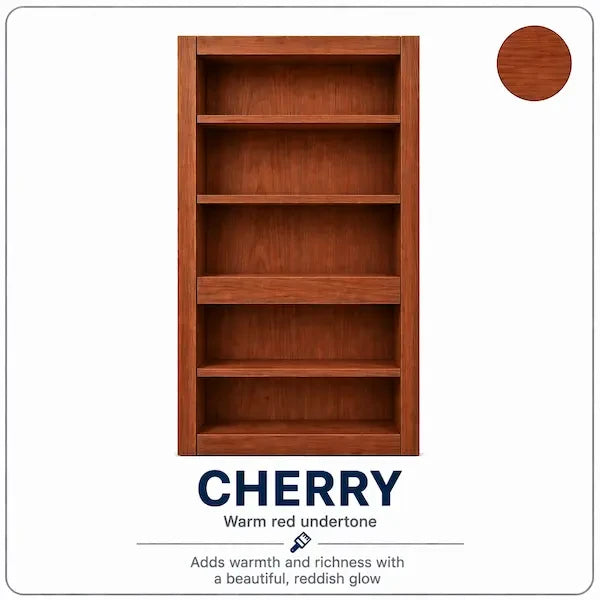 Cherry stain color swatch