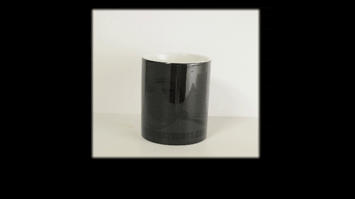 Coffee Cup - Heat Activated - Hide-A-Way-Doors