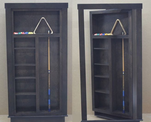 Hidden Alpha Pool Cue Door - Hide-A-Way-Doors