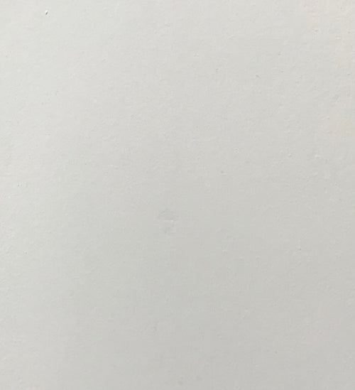 Painted wood sample for hidden door showing smooth light gray finish from Hide-A-Way Doors